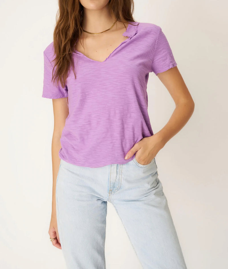 Project Social Plata Notched Tee - Purple Magic