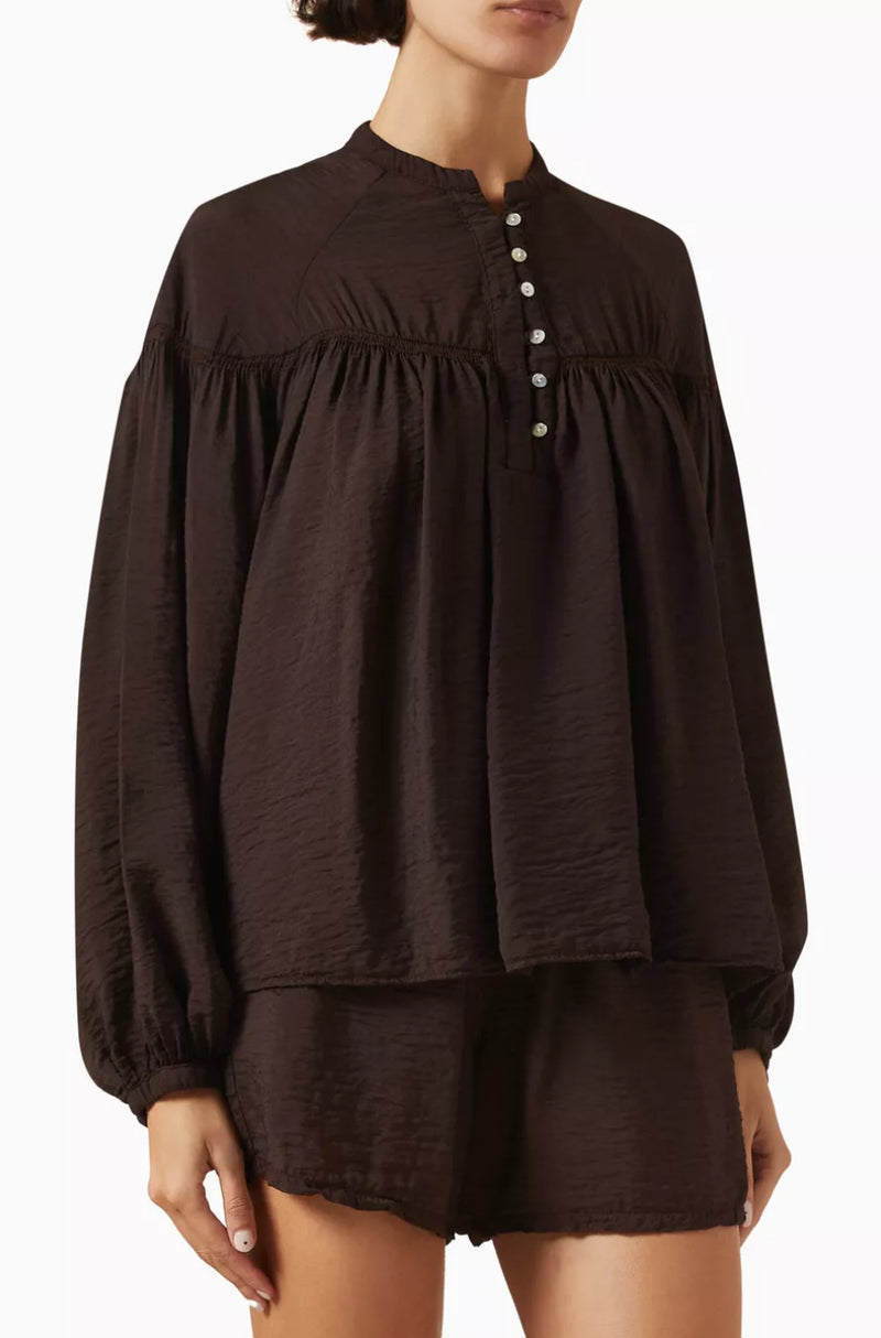 Electric & Rose Sasha Top - Espresso