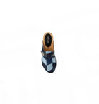 KATE CATE Allegra Patch Denim Clogs