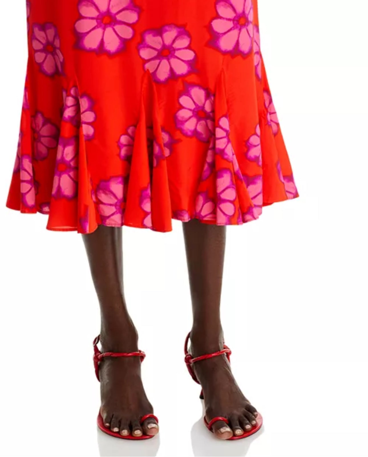 RHODE Ramona Dress - Scarlet Bombay Bloom