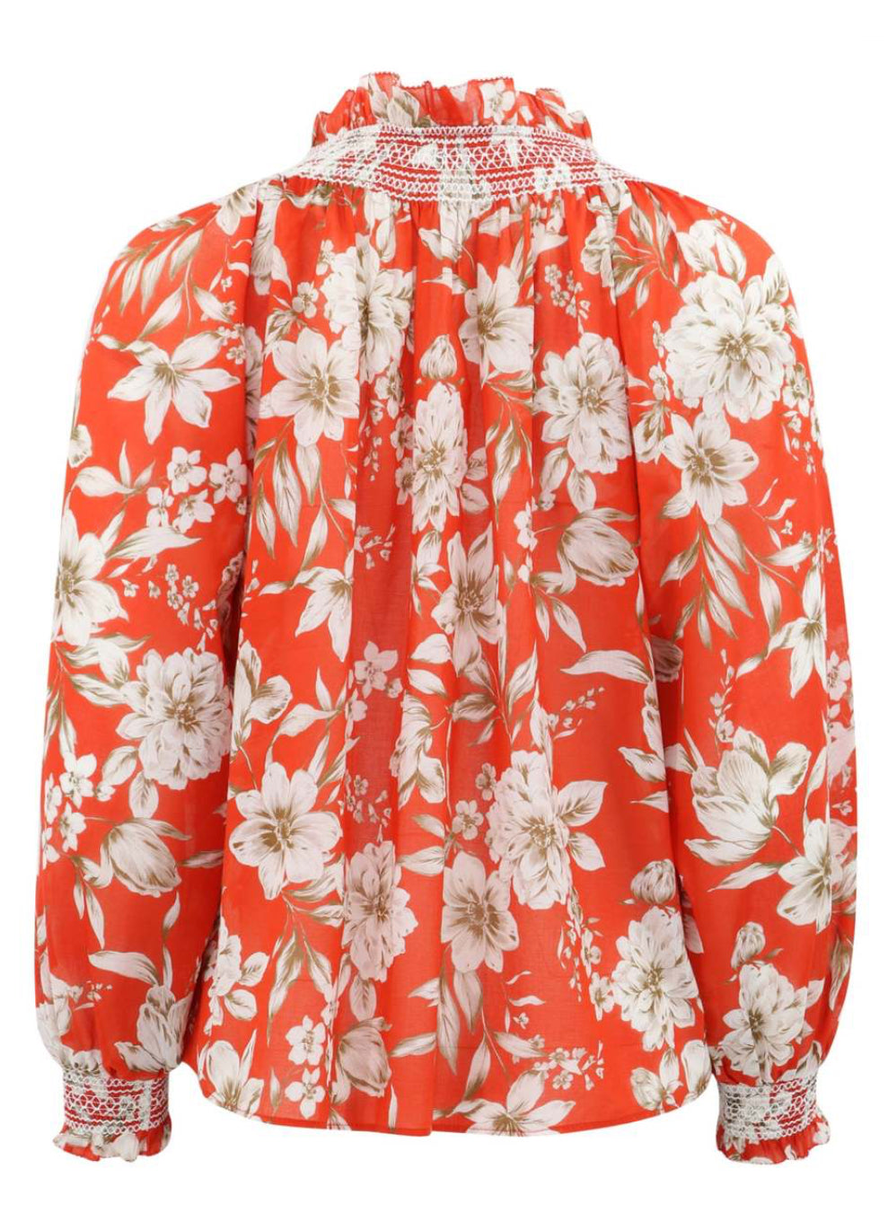 Christy Lynn Andrea Blouse - Red Magnolia