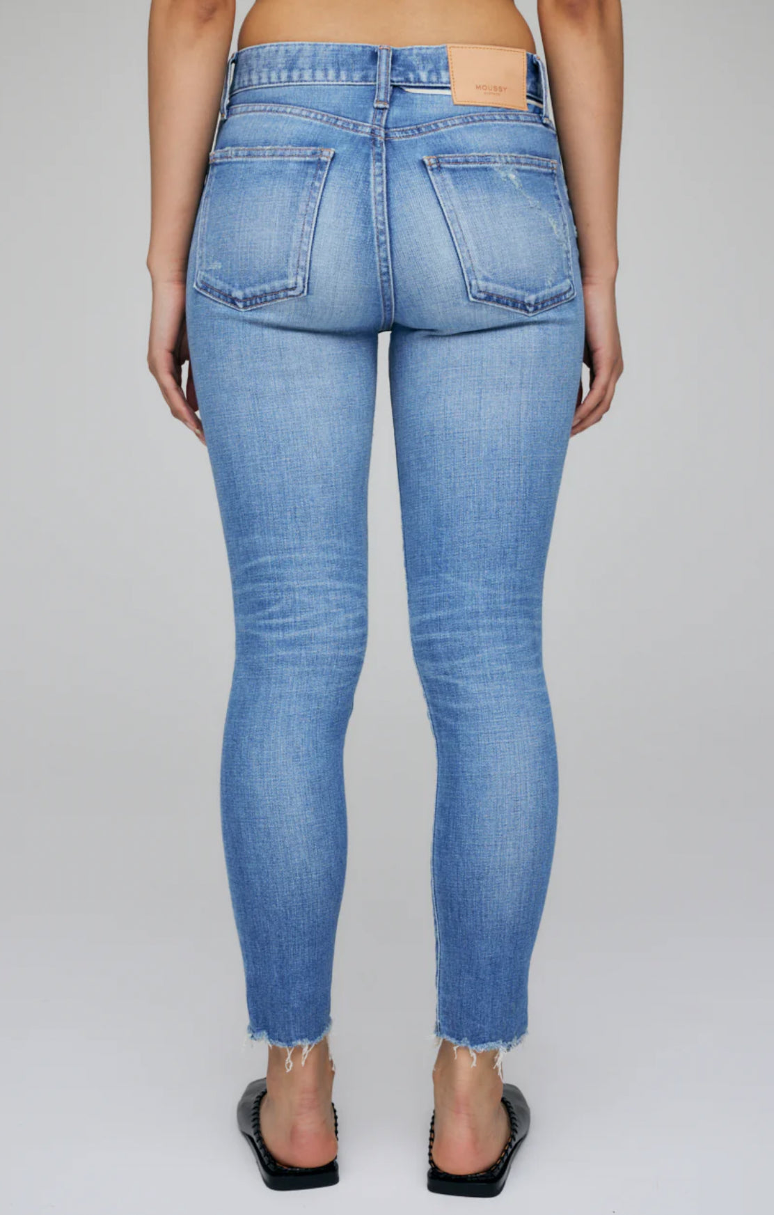 Moussy Vintage Hammond Skinny Jeans - Blue