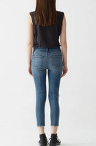 AGOLDE Sophie High Rise Skinny Crop - Spite