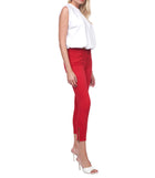 Etienne Marcel Signature Skinny Crop Pant - Red