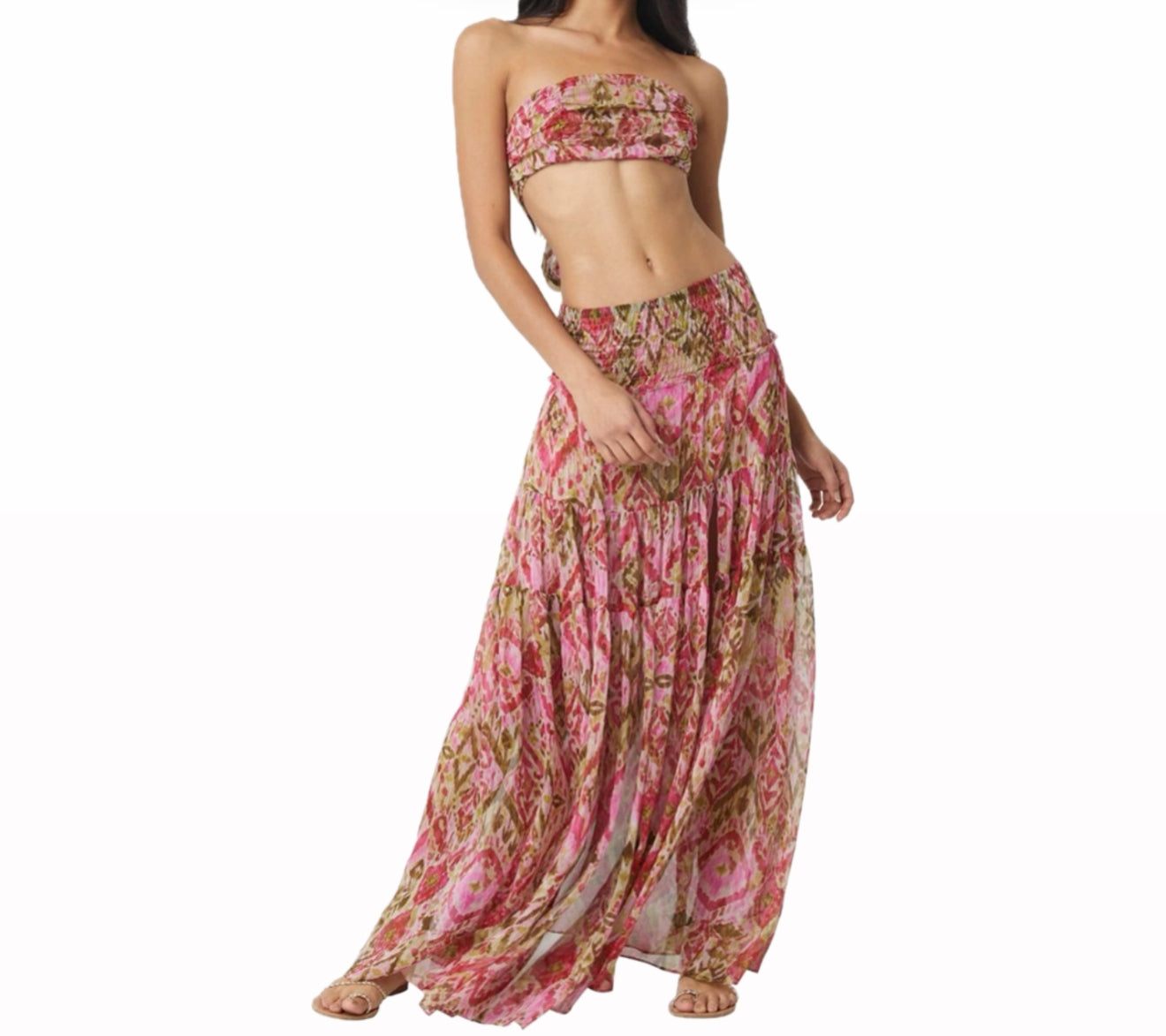 MISA Bar Skirt - Summer Ikat