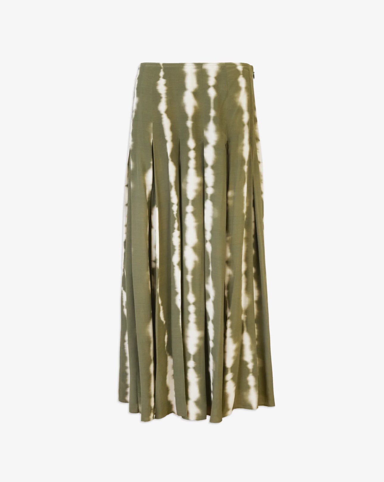 Tanya Taylor Allura Skirt - Olive/Cream Multi