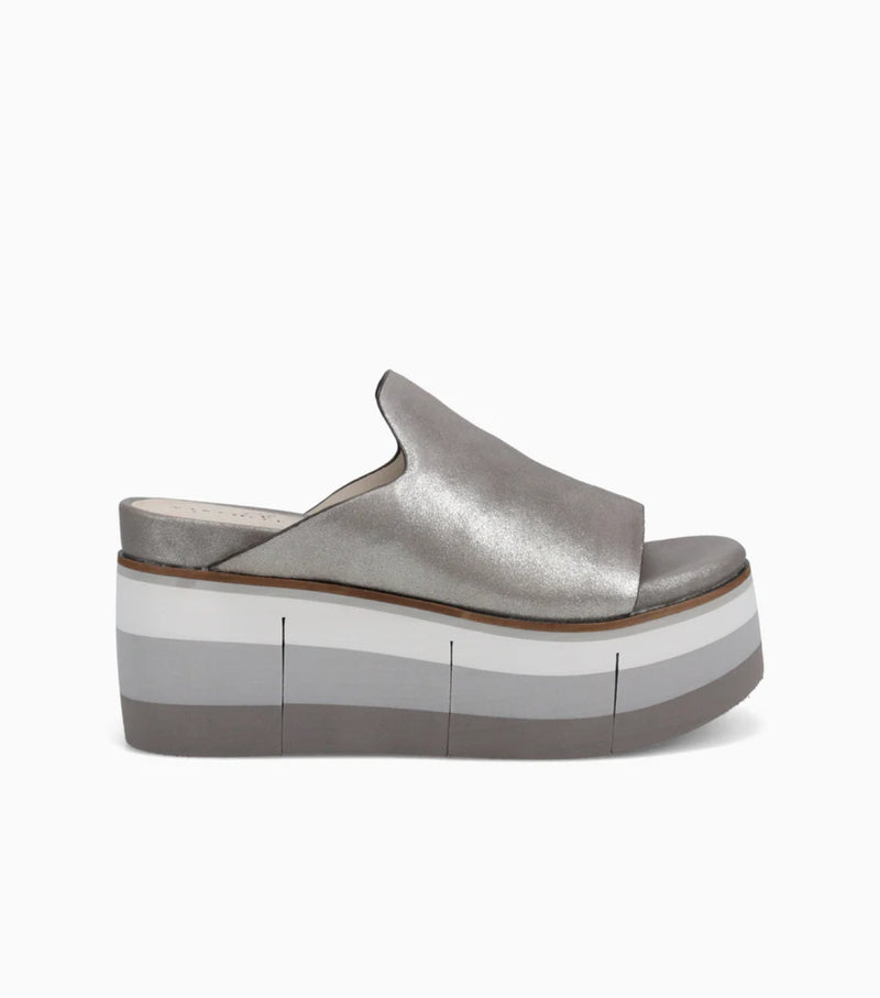 NAKED FEET Flow Sandal - Silver