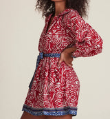 The Shirt by Rochelle Behrens The Taylor Dress - Red Boho