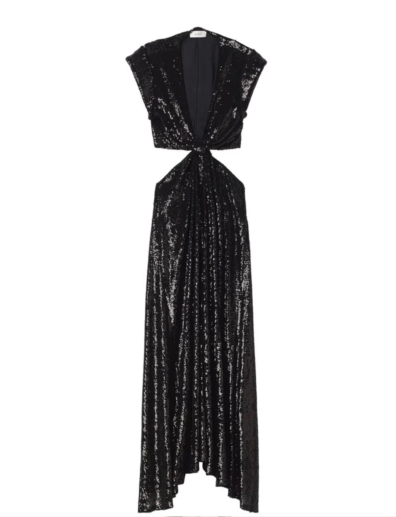 alexis cut out dress ALEXIS HALTER CUT OUT MAXI DRESS - ELIANA RED