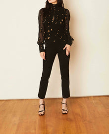 Caballero Joella Starry Night Jacquard Top