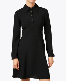 Tara Jarmon Rielle Polo Dress - Black