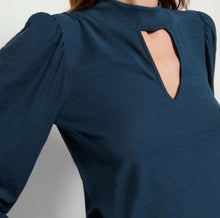 Nation Ltd Shelby Cut Out Tee - Azure