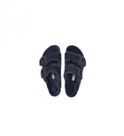 Birkenstock Arizona Shearling Suede Leather - Midnight Blue