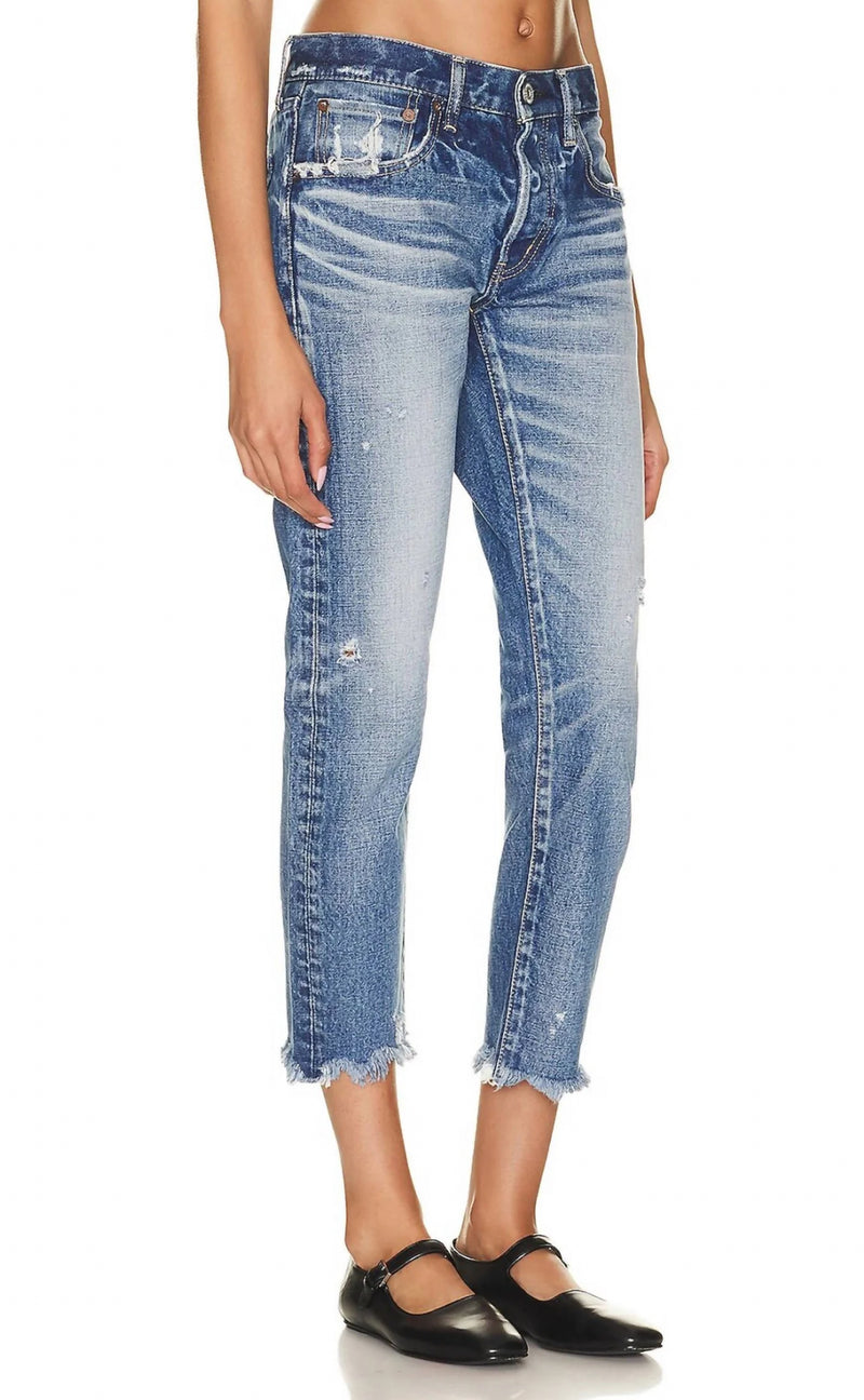 Moussy Vintage Ridgeway Tapered Jeans - Blue