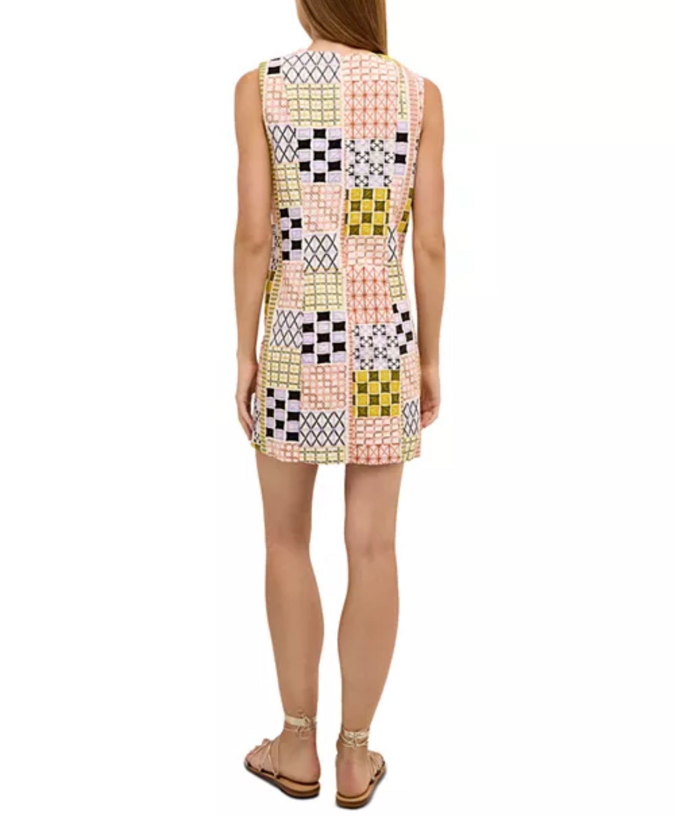 Marie Oliver Sabrina Embroidered Shift Dress - Technochec