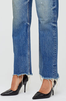 Moussy Vintage Ridgecrest Wide Straight - 110 Blue