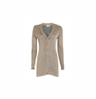L'Agence Millie V-Neck Cardigan - Taupe