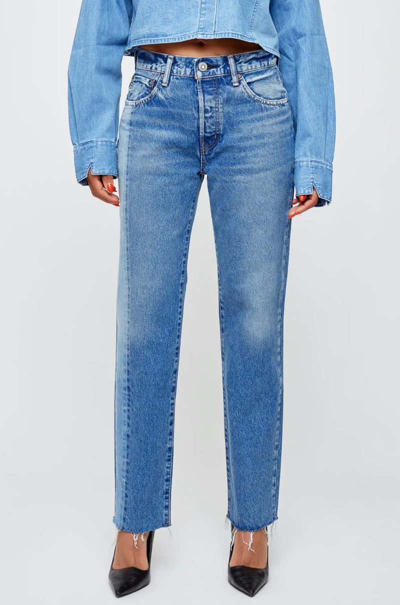 Moussy Vintage Westchase Straight - 110 Blue