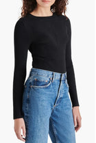 Steve Madden Xandra Rib Bodysuit - Black
