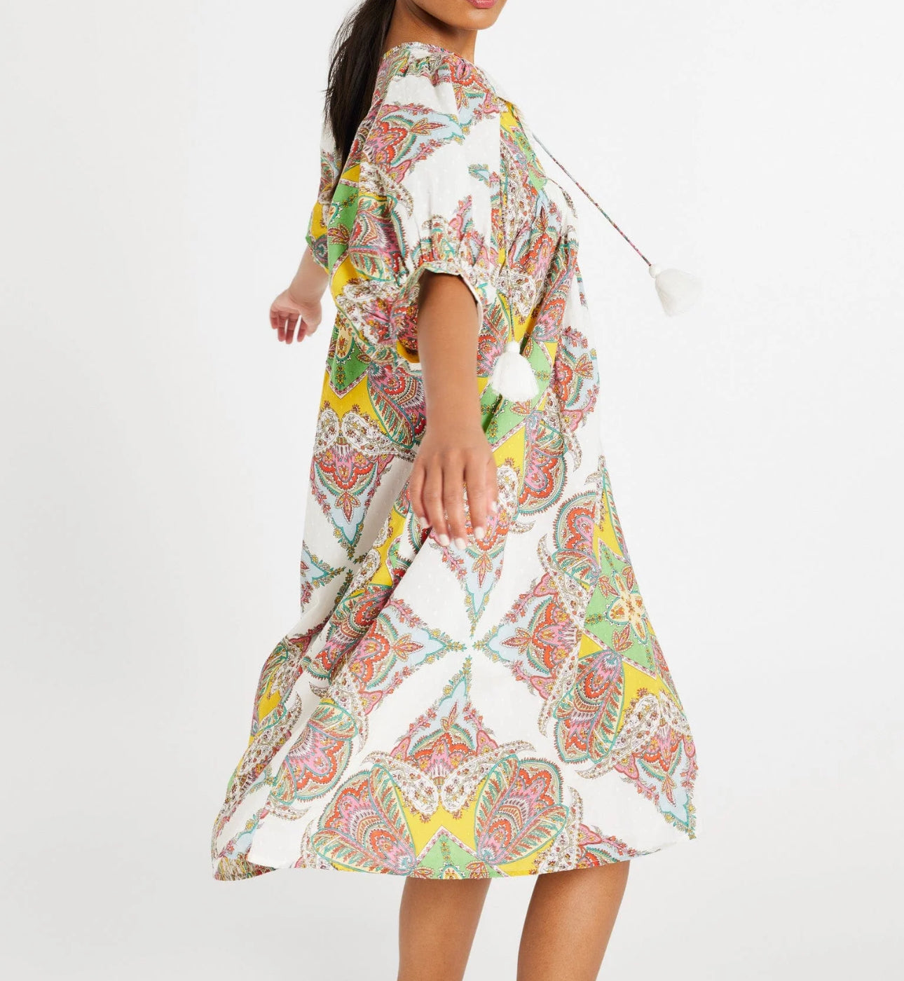 MILLE Saffron Dress - Kaleidoscope