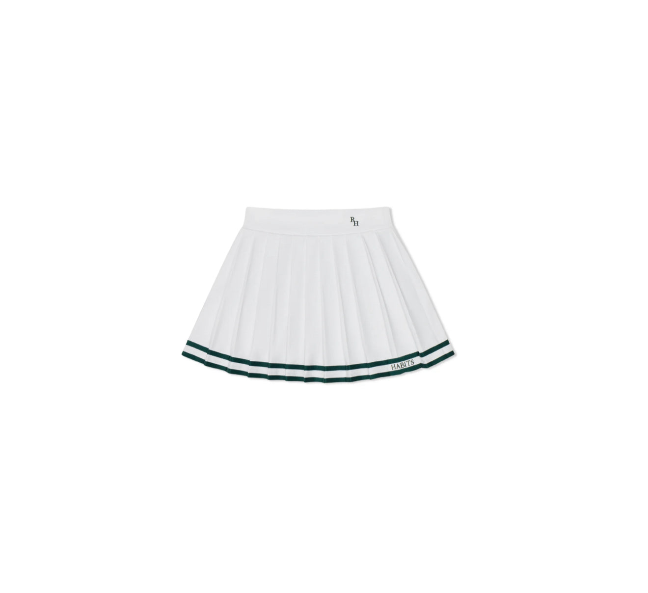 Recreational Habits Natasha Tennis Skirt W/Green Piping