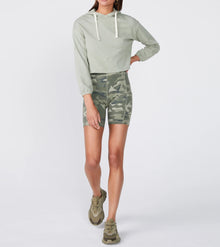 Monrow Urban Camo Bike Short - Light Olive