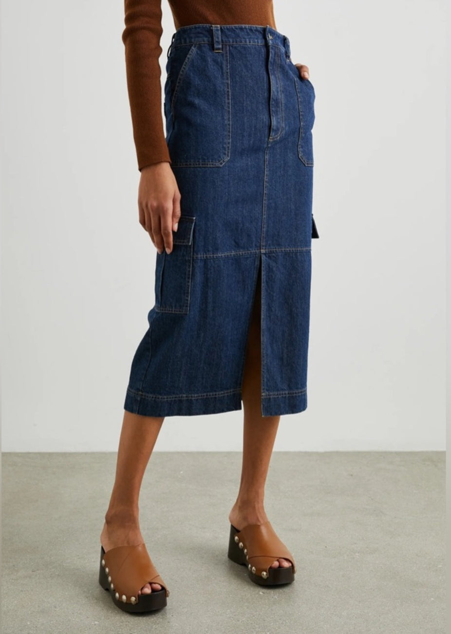 Rails Tasha Skirt - Raw Denim