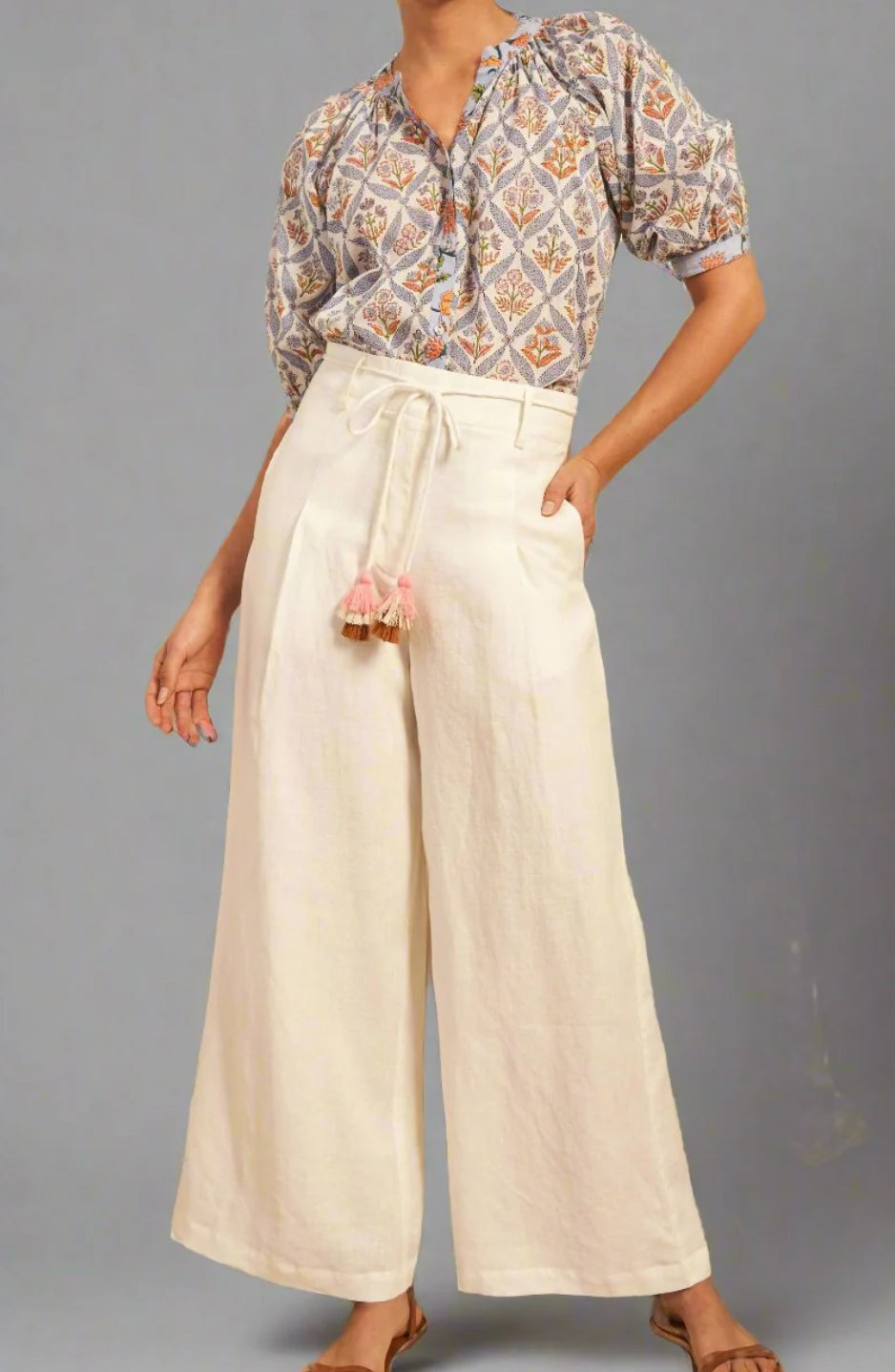 Hannah Artwear Margot Pants - Off White