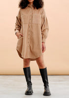 byTiMo Corduroy Shirt Dress