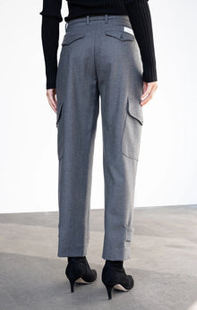 nine:inthe:morning Sophie Cargo Pant - Grey