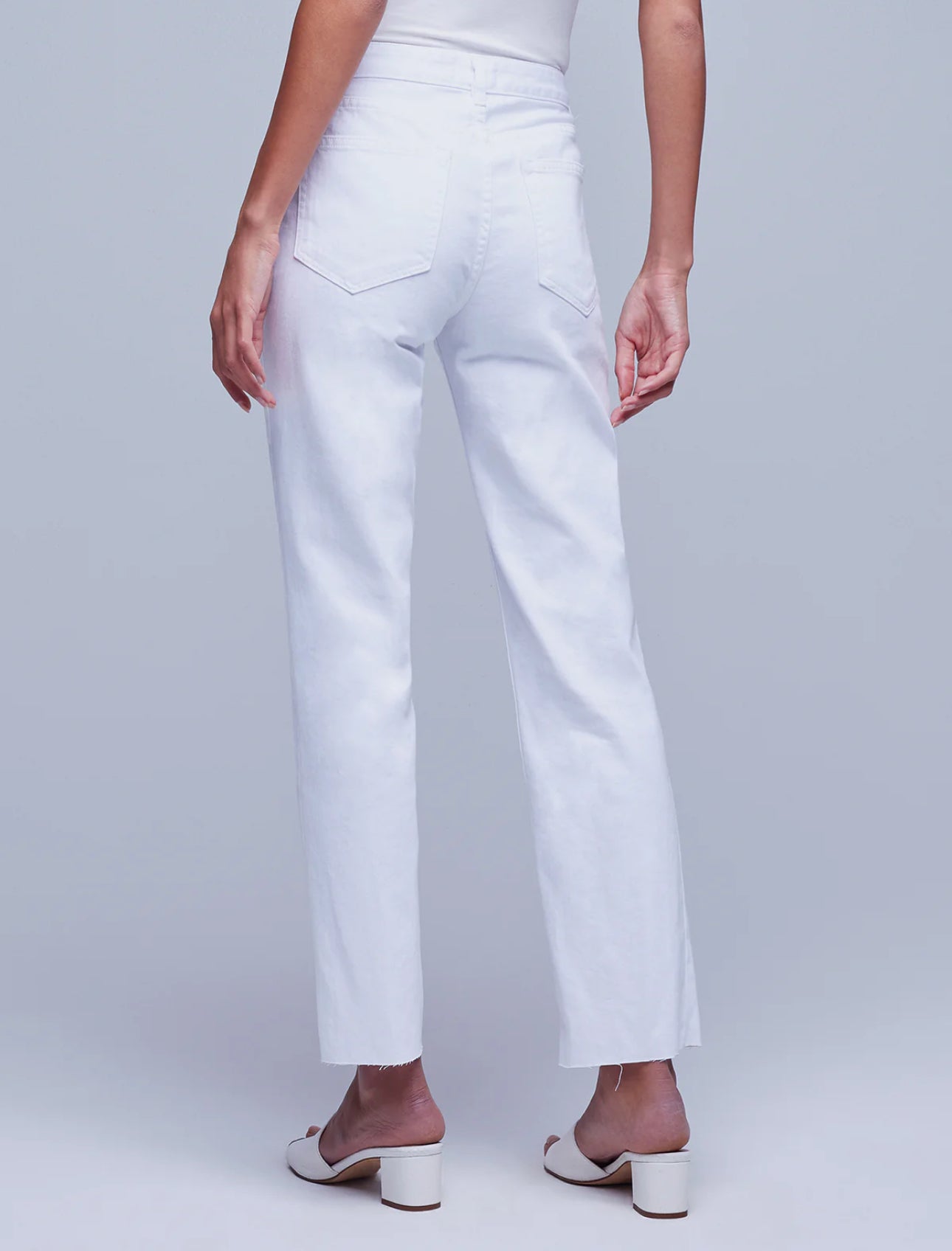 L’Agence Milana Stovepipe Jeans - Blanc