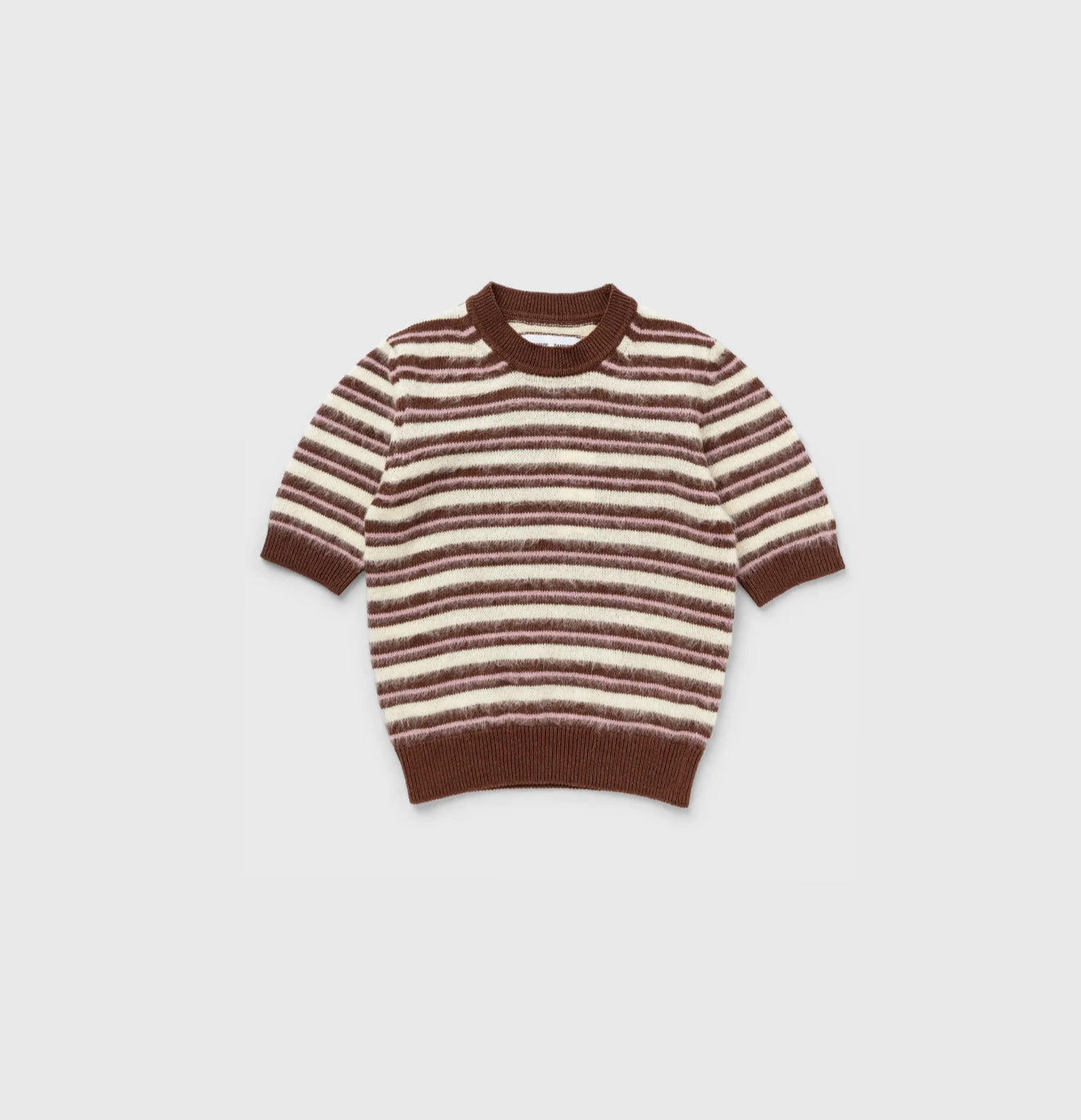 Samsøe Samsøe Sagiulia SS Sweater - Brownstone