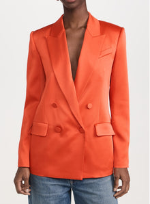 Jonathan Simkhai Flame Norah Blazer - Flame