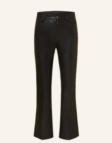 MAC Aida Kick Veagan Leather Pant - Black