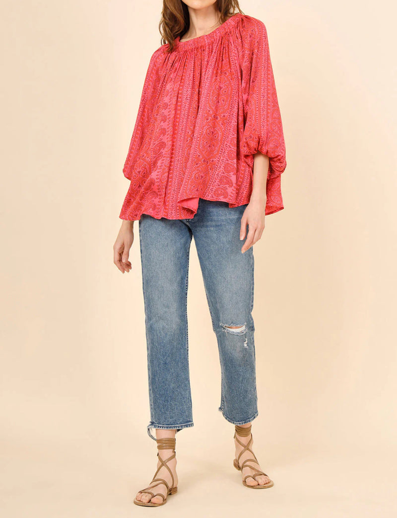 Omika Fitzgerald Blouse - Salania Tart