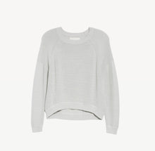 Brochu Walker Johan High/Low Cotton Sweater - Aster