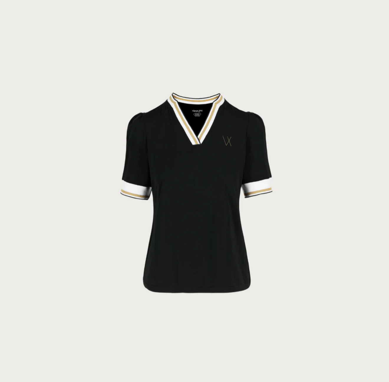 Vieux Jeu Vida Top - Black