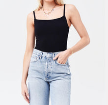 AGOLDE Squareneck Bodysuit - Black