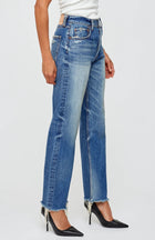 Moussy Vintage Ridgecrest Wide Straight - 110 Blue