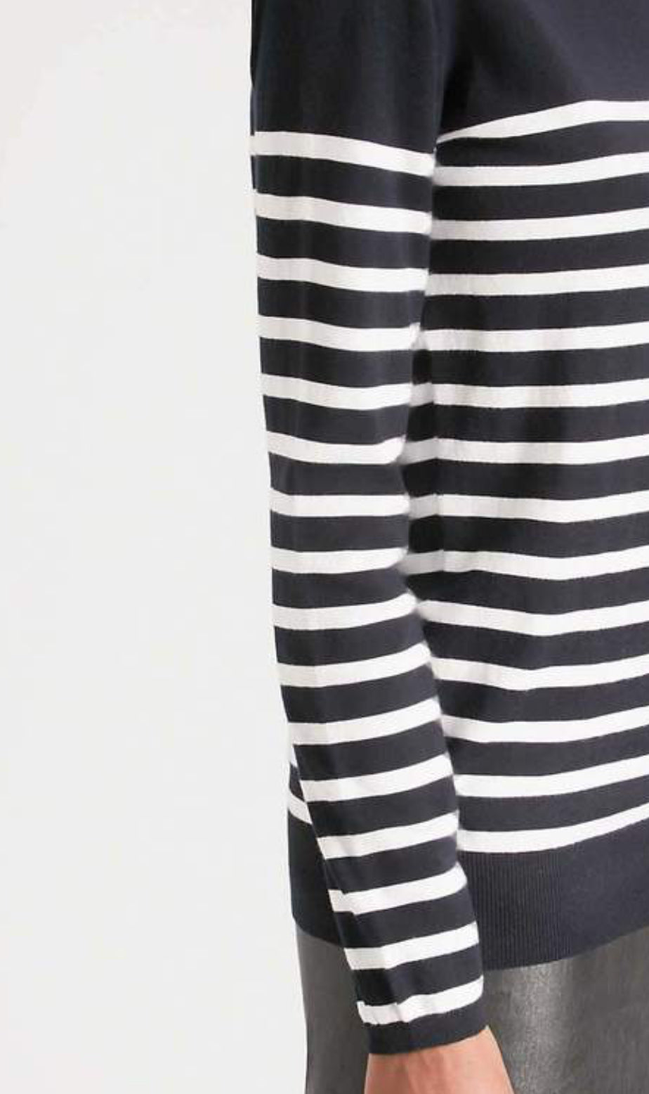 Markus Lupfer Lara Lip Natalie Jumper - Breton Stripe