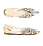 Meher Kakalia Queen Doris Sling-Back - Champagne