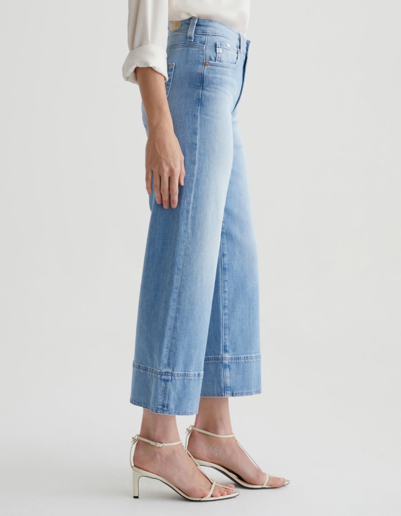 AG Jeans Saige Wide Leg Crop - Dana Point