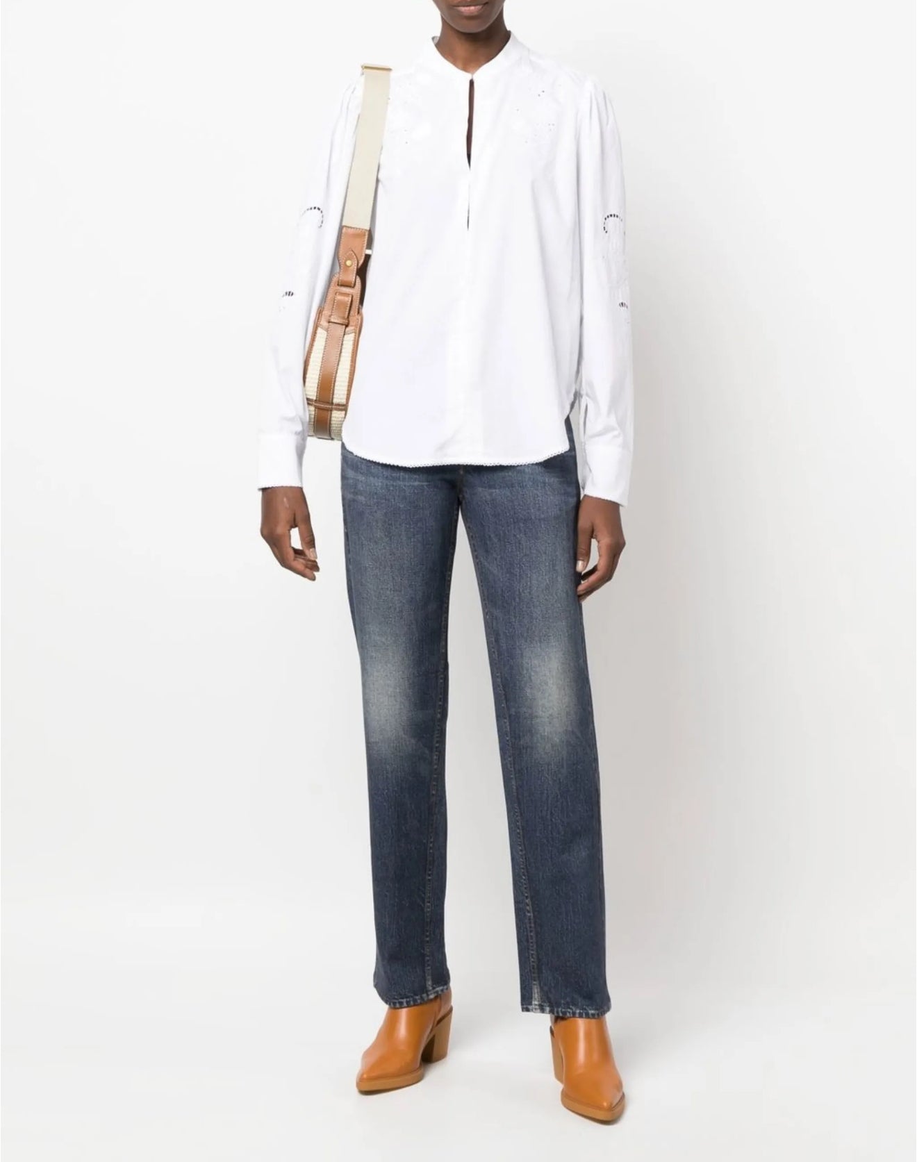 rag & bone Jade Blouse - White
