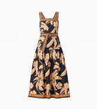 Shoshanna Kora Dress - Navy Khaki Multi