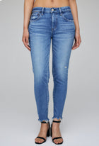 Moussy Vintage Checotah Skinny Jeans - Light Blue