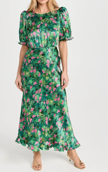 Saloni Vida D Dress - Palmetto Fern