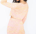 Callahan Knitwear Cara Cardi - Mango Space Dye