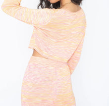 Callahan Knitwear Cara Cardi - Mango Space Dye