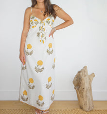 NIBI MTK Farrah Slip Dress - Marigold