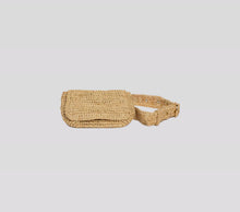 Hat Attack Straw Belt Bag - Natural